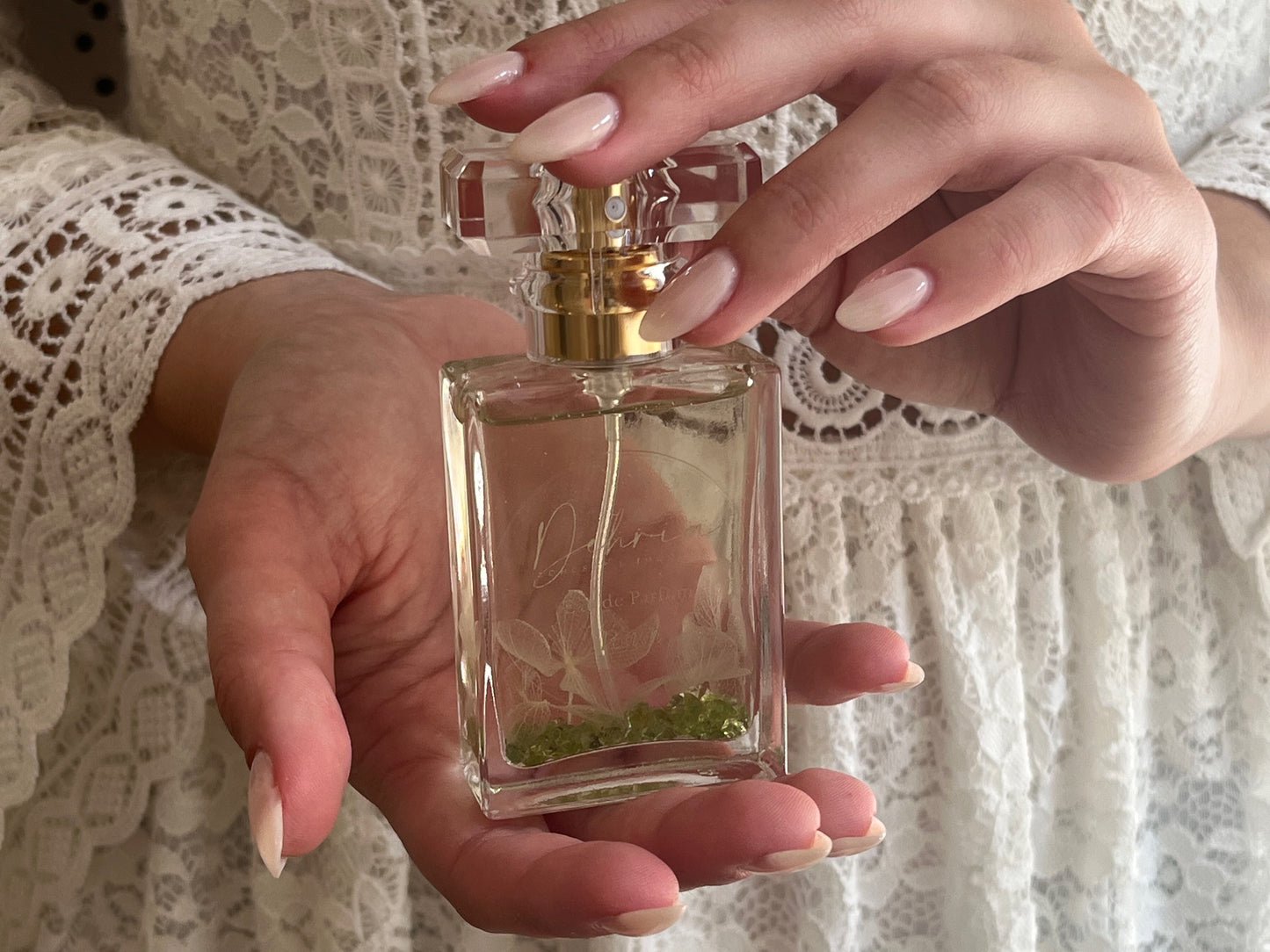 Eau de Parfum Reish présenté par l'égérie